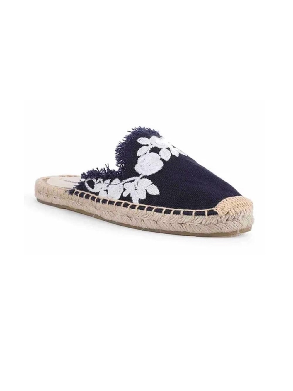 Soludos Espadrilles Slip on Flower Motif Summer Travel Beach vacation Size 8
